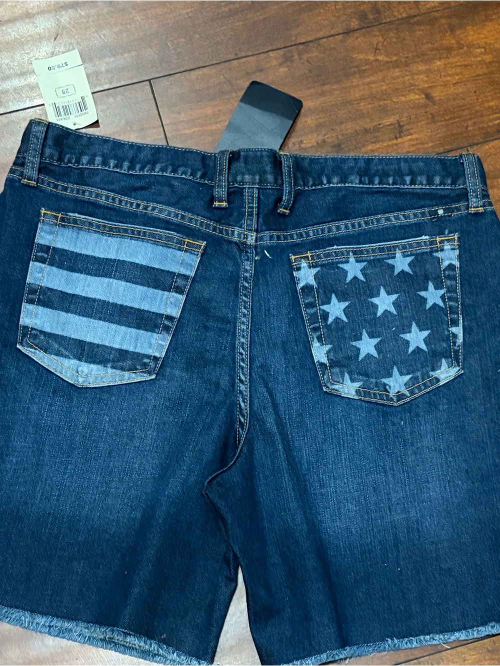Lucky Brand Women’s Dark Blue Denim Shorts SZ 28 NWT